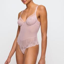 Preview: Marie Jo Cathia tief dekolletierter Body Cup B-E, Farbe bois de rose