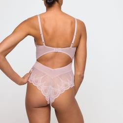 Preview: Marie Jo Cathia tief dekolletierter Body Cup B-E, Farbe bois de rose