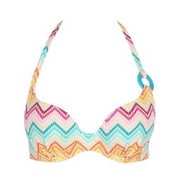 Marie Jo Swim Camila Bikini top heart shape padded, color rainbow