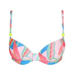 Marie Jo Swim Tarifa Bikini top heart shape padded, color tropical blossom