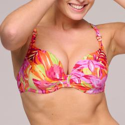 Marie Jo Swim Shubra Bikini Oberteil Herzform unterlegt, Farbe musa