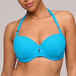 Preview: Marie Jo Swim Cherilyn Bikini Oberteil unterlegter Balconette, Farbe sea breeze