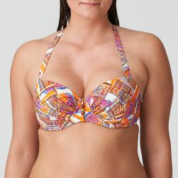 Preview: PrimaDonna Swim Navalato Bikini top balcony padded, color summer sunset