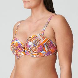 Preview: PrimaDonna Swim Navalato Bikini top balcony padded, color summer sunset