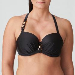 Preview: PrimaDonna Swim Barrani Bikini top balcony padded, color roast coffee