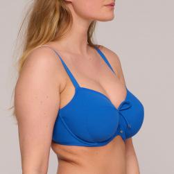 Preview: PrimaDonna Swim Aswan Bikini top full cup wire, color delphinium cheer blue