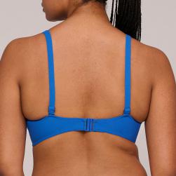 Preview: PrimaDonna Swim Aswan padded Bikini top deep plunge, color delphinium cheer blue