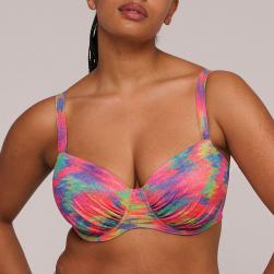 PrimaDonna Swim Cairo Bikini top balcony padded, color sunset nile