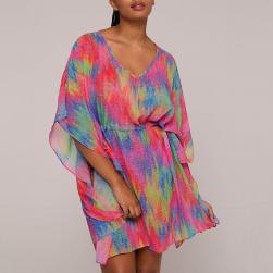 PrimaDonna Swim Cairo Swimwear kaftan, color sunset nile