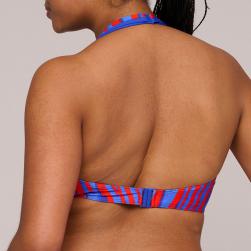 Preview: PrimaDonna Swim Skudai padded Bikini top heart shape, color wild stripes