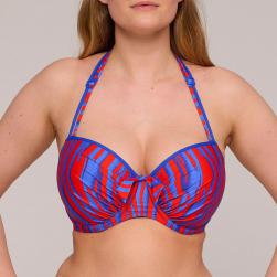 Preview: PrimaDonna Swim Skudai Bikini Oberteil unterlegter Balconette, Farbe wild stripes