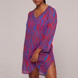 PrimaDonna Swim Skudai Swimwear kaftan, color wild stripes