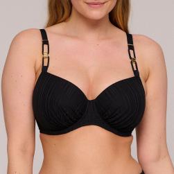 PrimaDonna Swim Kiruna Bikini Oberteil Vollschale mit Bügel, Farbe schwarz