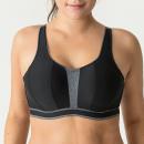 PrimaDonna Sport The Sweater wired sports bra padded, color black