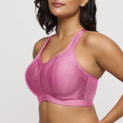 Preview: PrimaDonna Sport The Game Sport-BH mit Bügel Cup C-H, Farbe orchid pink