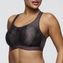 Preview: PrimaDonna Sport The Game Sport-BH mit Bügel Cup C-H, Farbe smokey taupe