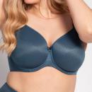 Ulla Lingerie Féminine Meghan BH Schaumcup mit Moldingüberzug Cup D-L, Farbe ocean