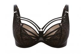 Preview: Ulla Lingerie Féminine wire bra Exclusive Line cup D-I, color black