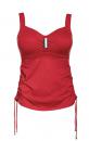 Ulla tankini St. Tropez cup B-G, color red